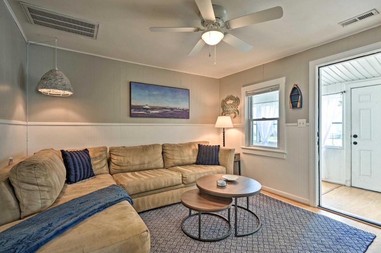 The Blue Crab Cottage - 3 Blocks From The Beach! Colonial Beach Buitenkant foto